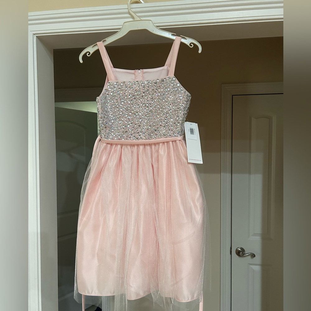 Girls pink party/cocktail dress